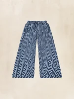 Bonanza Satrangi Blue Blossom 3-Piece Suit – trousers